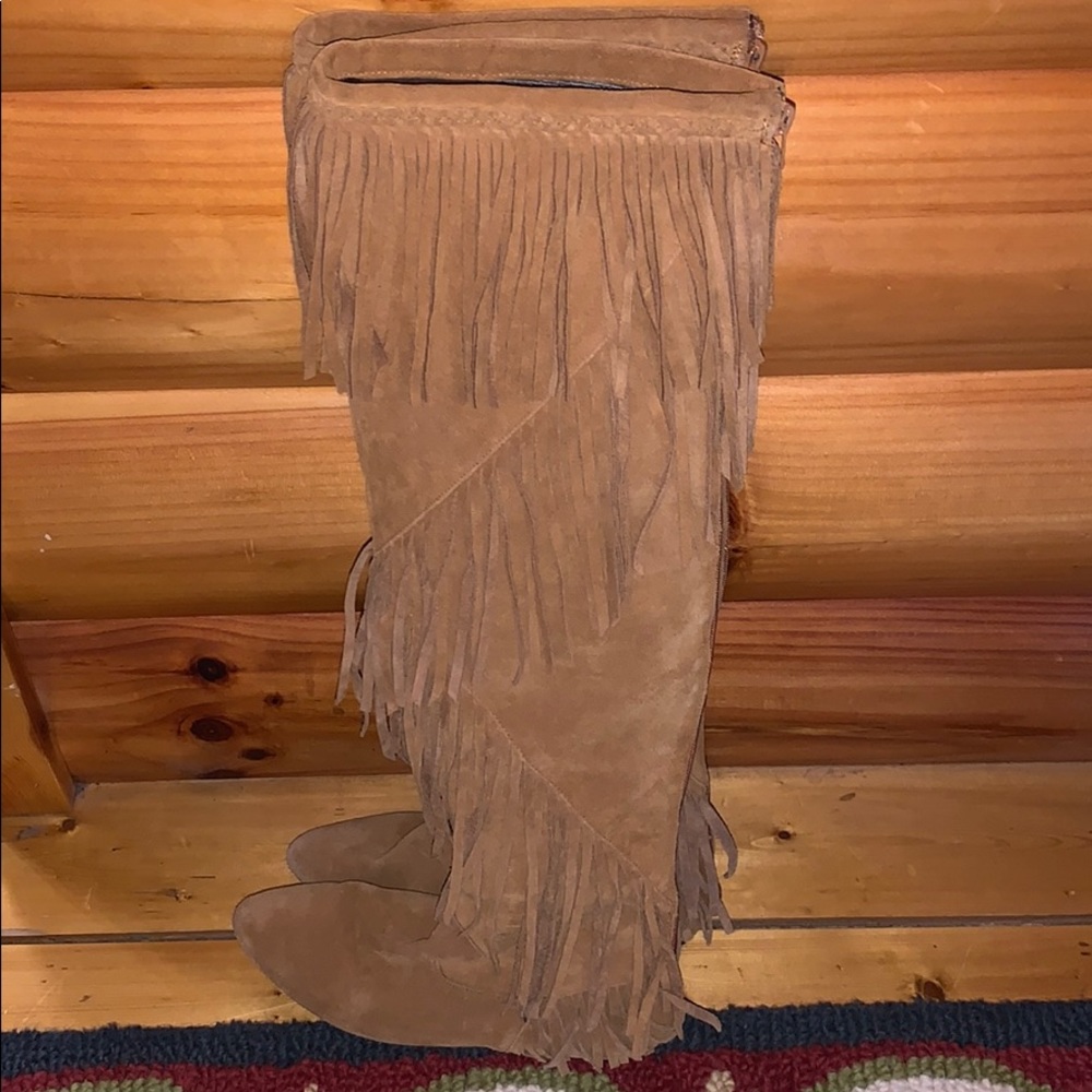 Suede Thigh High boots